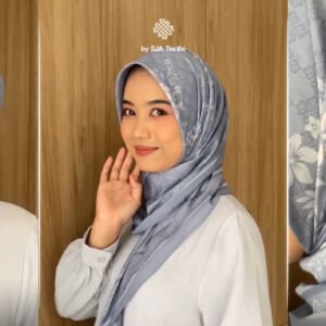 Rekomendasi bahan kerudung segiempat untuk lebaran - voal elise toko kain bandung