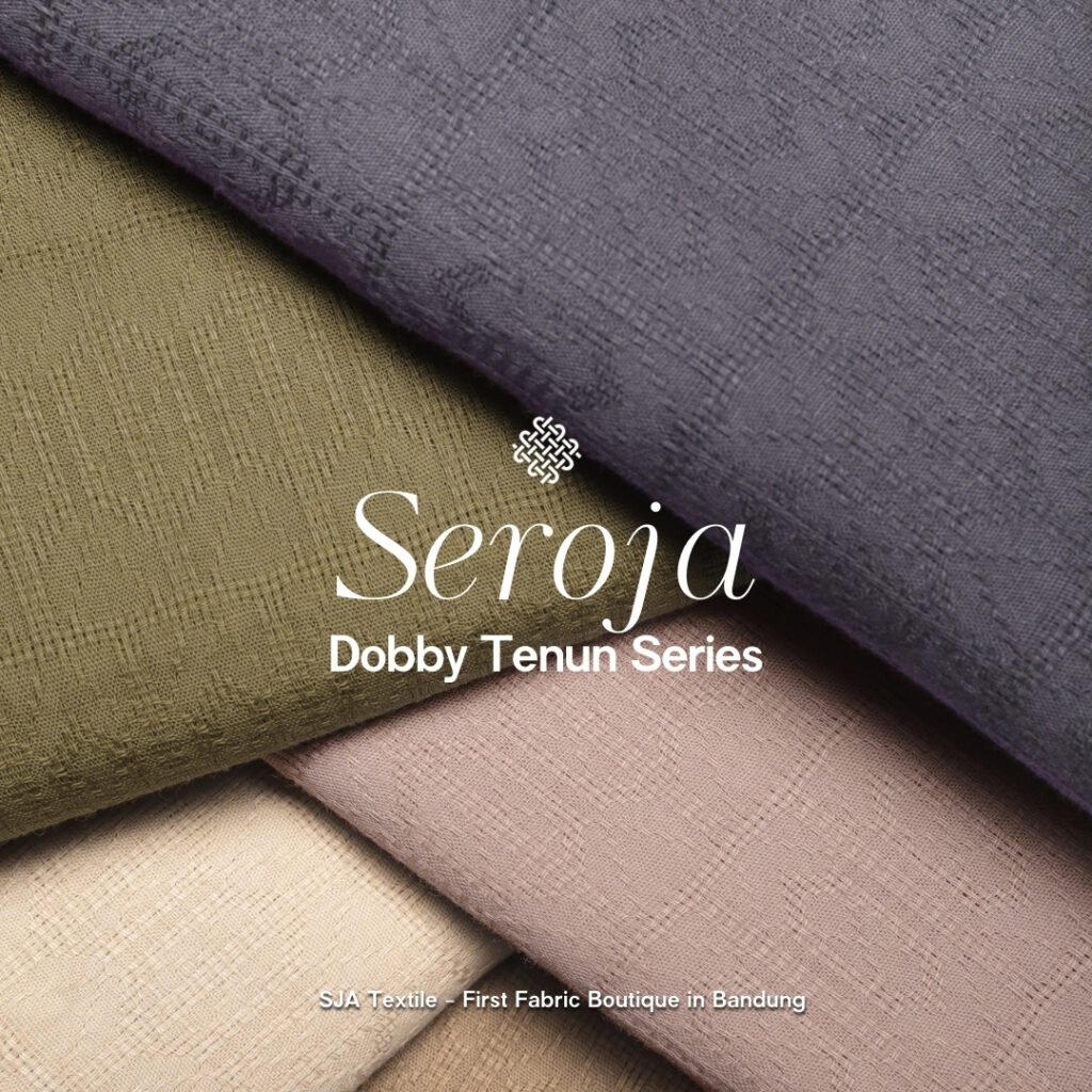 SJA Textile Toko Kain Terbaik di Bandung - Thumbnail website (Seroja - Dobby Tenun Series)