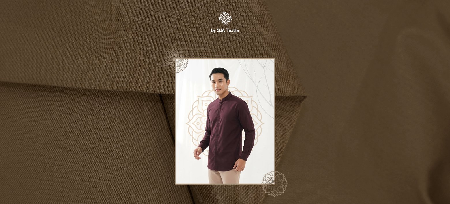 Trend baju lebaran pria - inspo papillon kain katun poplin SJA Textile Toko Kain Bandung