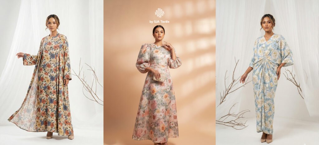 Mengenal Meena Viscose Print Kain Rayon untuk Daily Wear - SJA Textile Toko Kain Bandung