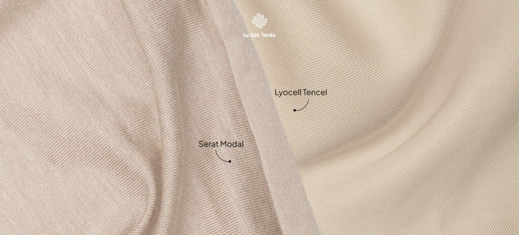 Perbedaan serat modal dan lyocell tencel - SJA Textile Toko Kain Bandung