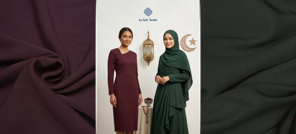 Bahan gamis dan dress paling flowy jatuh natural - Abby n Bev Toko Kosmetik Bandung