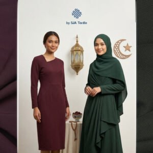 Bahan gamis dan dress paling flowy jatuh natural - Abby n Bev Toko Kosmetik Bandung
