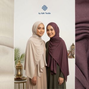 Bahan pashmina terbaru_ adem dilengkapi UV protection - SJA Textile Toko Kain Bandung