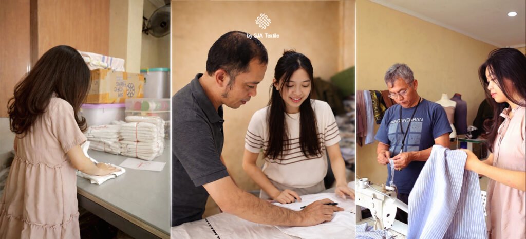 Fashion Production Bandung - Tempat Produksi Baju SJA Textile Toko Kain Bandung
