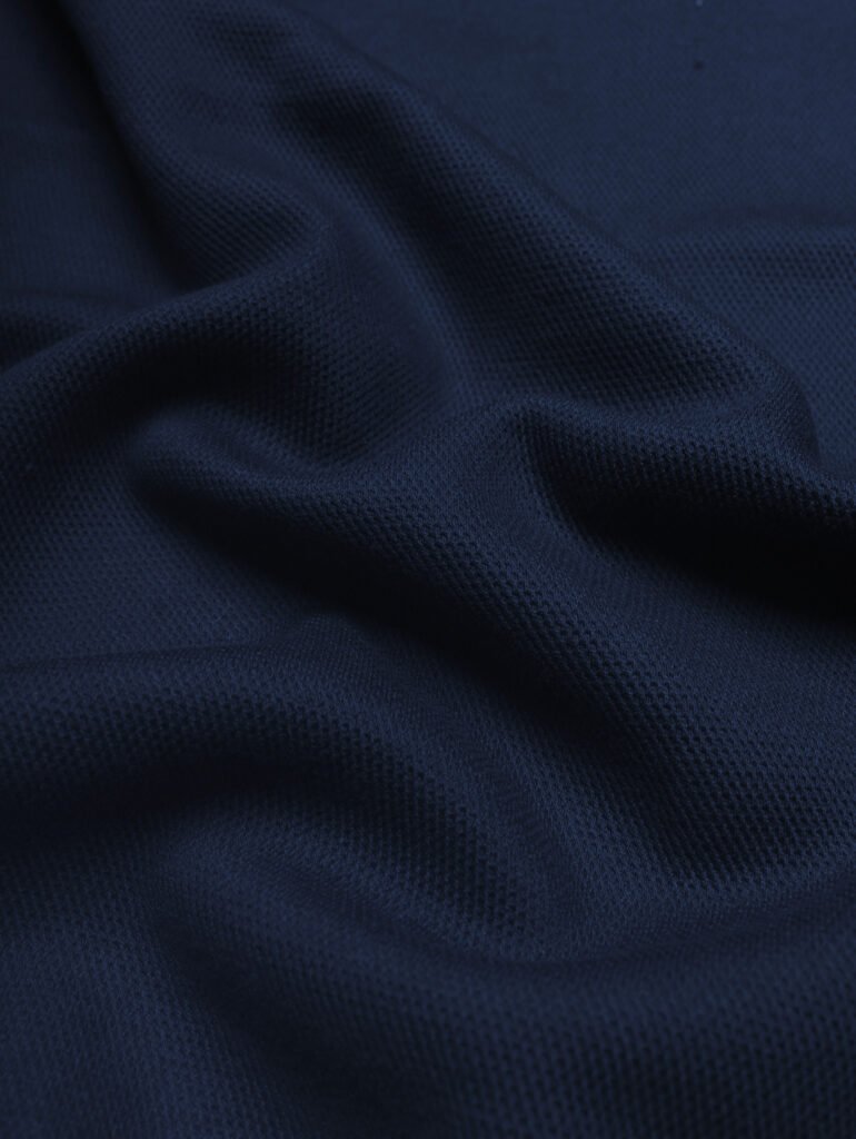 kain danball mokura pique navy toko kain bandung sja textile