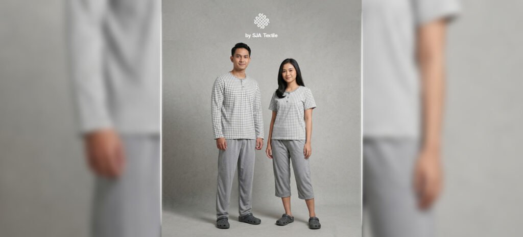 baju santai naik kelas jadi lifestyle modern - SJA Textile toko kain Bandung