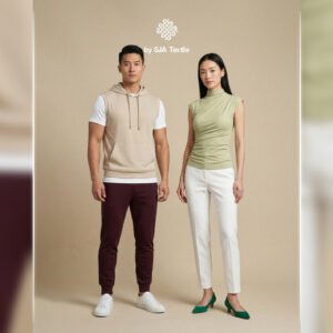 perbedaan loungwear dan athleisure - SJA Textile toko kain bandung