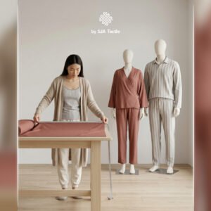 Bikin loungwear wanita butuh berapa meter - SJA Textile Toko Kain Bandung