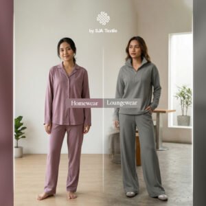 Kenapa baju santai terlihat rumahan - SJA Textile Toko Kain Bandung