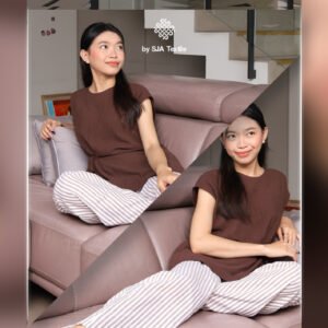 Model baju loungewear dari kain provence linen - SJA Textile Toko Kain Bandung