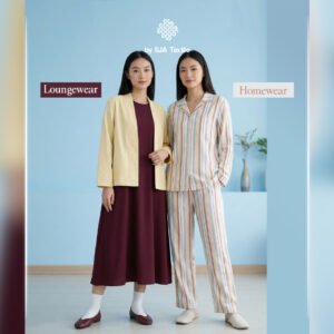 Perbedaan homewear VS loungewear SJA Textile Toko Kain Bandung