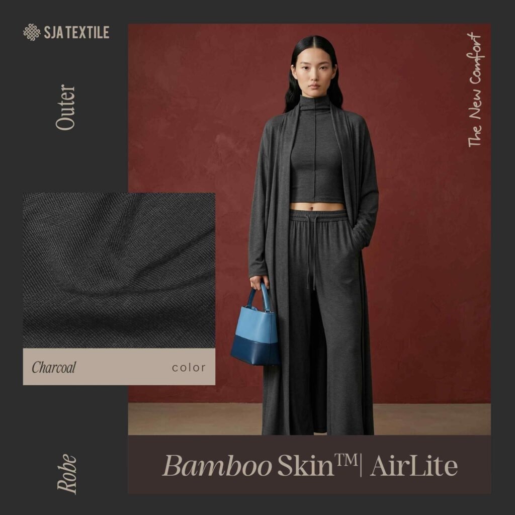 perbedaan woven dan knitting kain bamboo skin di toko kain sja textile
