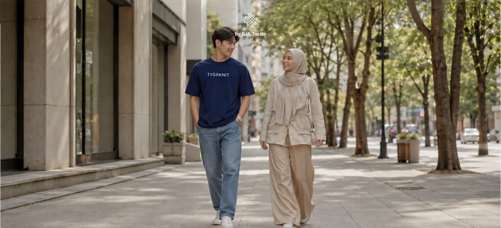 Bahan katun loungewear Toko Kain Bandung SJA Textile
