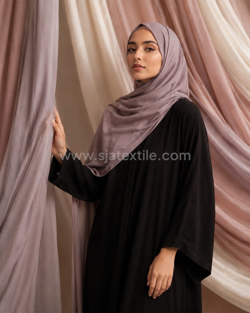 rekomendasi kain terbaik bahan hijab premium toko kain bandung sja textile