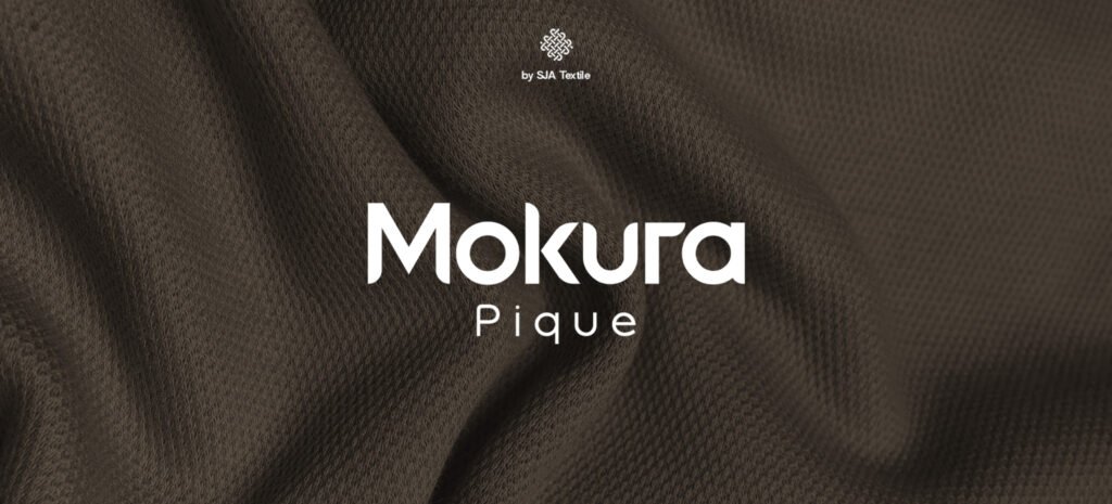 Mokura Pique bahan anti kusut baju loungewear toko kain bandung sja textile