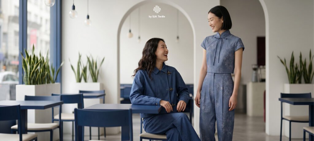 bahan denim terbaik untuk loungewear jeanwest japan dan deco jeans toko kain bandung sja textile