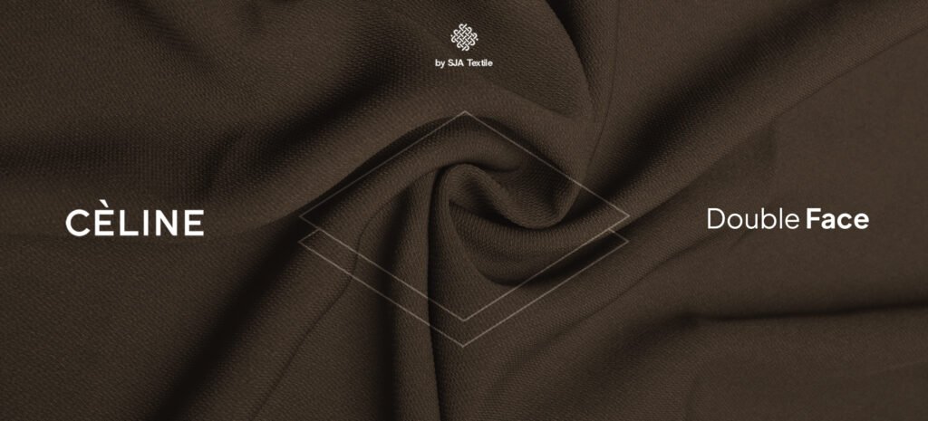 Polyester Double Face Céline bikin desain lebih fleksibel toko kain bandung sja textile