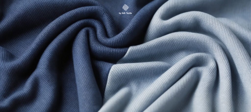 rekomendasi bahan knitting untuk loungewear collection SJA Textile toko kain bandung