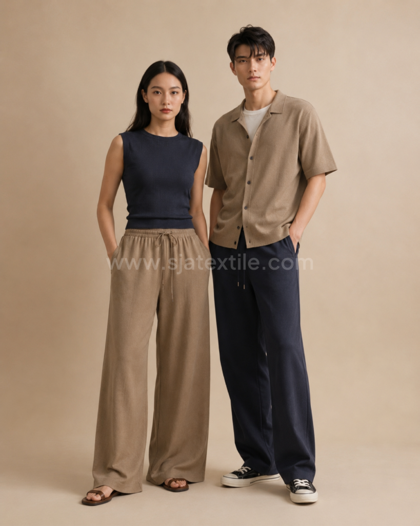 bahan denim terbaik untuk loungewear jeanwest japan toko kain bandung sja textile
