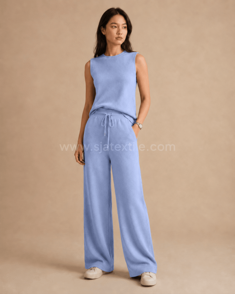 tips pilih bahan knit bianca knit untuk baju loungewear toko kain sja textile