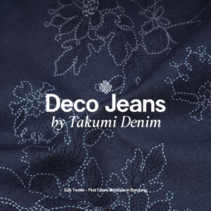 Rekomendasi bahan denim deco jeans toko kain sja textile