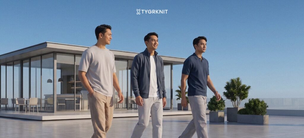 5 Ide Model Baju Athleisure dari SupaKnit untuk Pria dan Wanita.