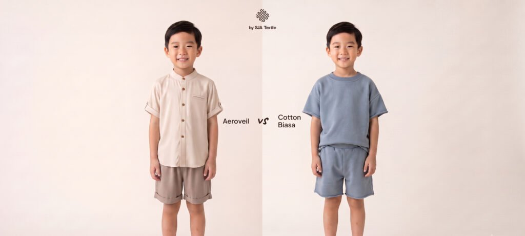 Aeroveil viscose VS katun biasa, mana yang lebih cocok untuk bahan baju anak-SJA Textile-Toko Kain Bandung