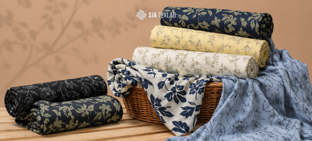 Launching Bahan Rayon Printing Terbaru Meena Flower 4, 5, dan 6