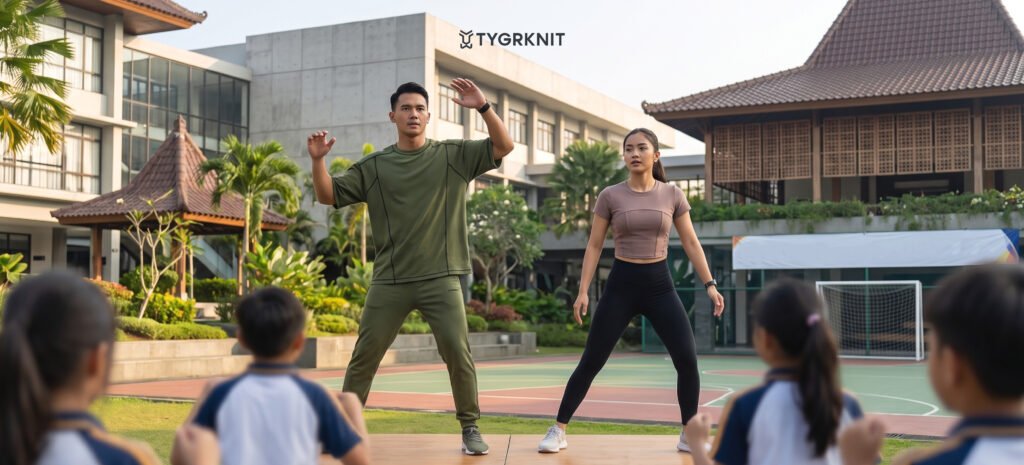 Cotton Compact untuk Athleisure, Nyaman dan Bebas Bergerak
