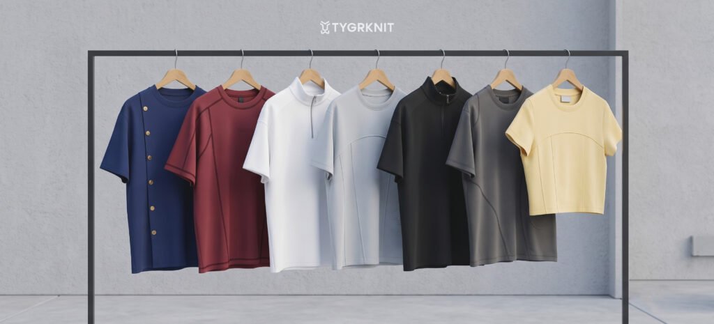 bahan cotton compact untuk athleisure