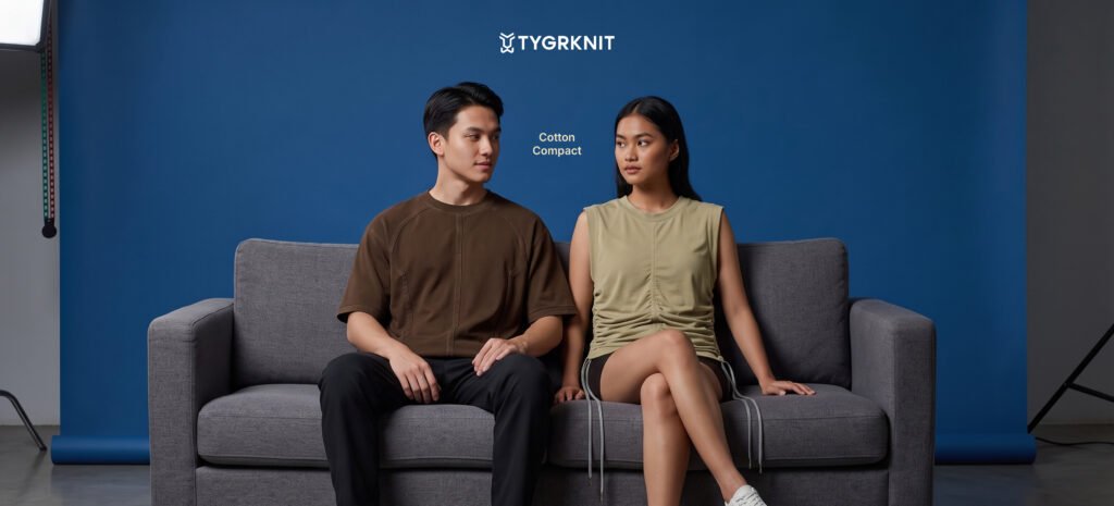 bangun koleksi athleisure look cotton compact solusinya