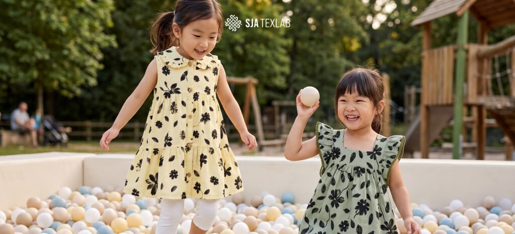 Meena Flower 2 untuk Baju Motif Anak