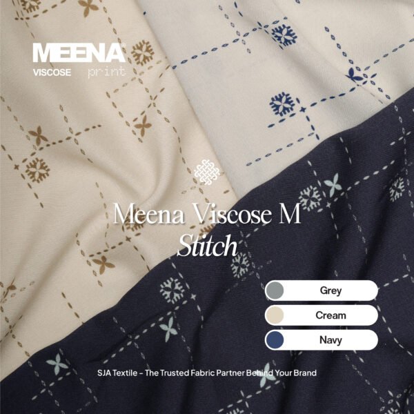 Meena Viscose M Stitch SJA Textile