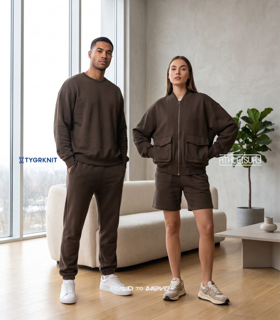 model baju athleisure Unisex Matching Set