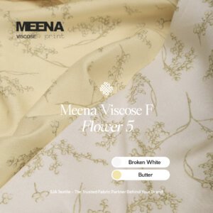 Kain PrintingRayon Meena Viscose F Flower 5 - Toko Kain Bandung SJA Textile-