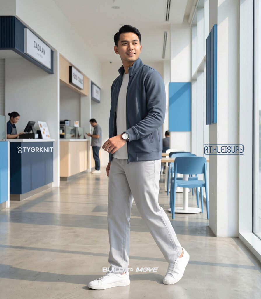 model baju athleisure  Zip-Up Outer