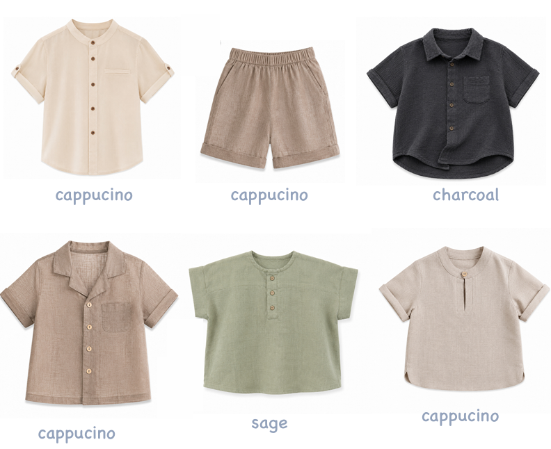 model baju anak laki-laki dari bahan aeroveil viscose