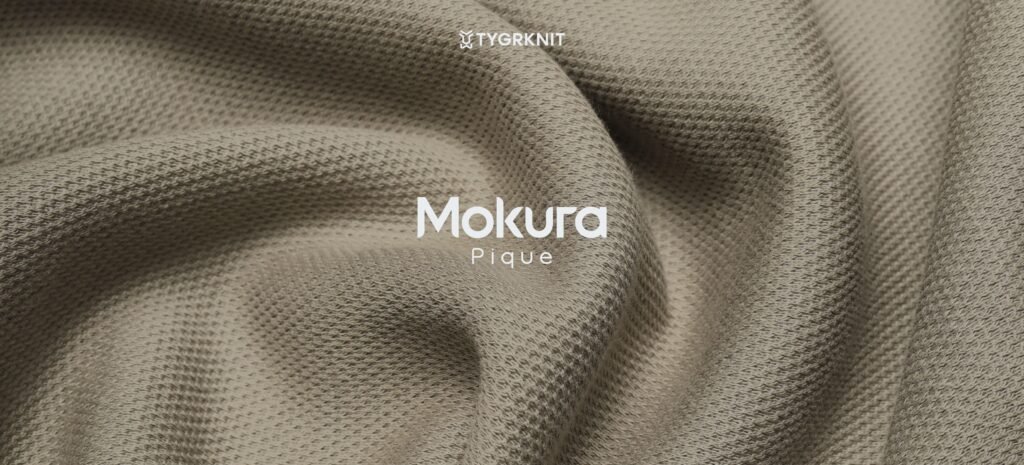 mokura pique bahan athleisure premium - TYGRKNIT