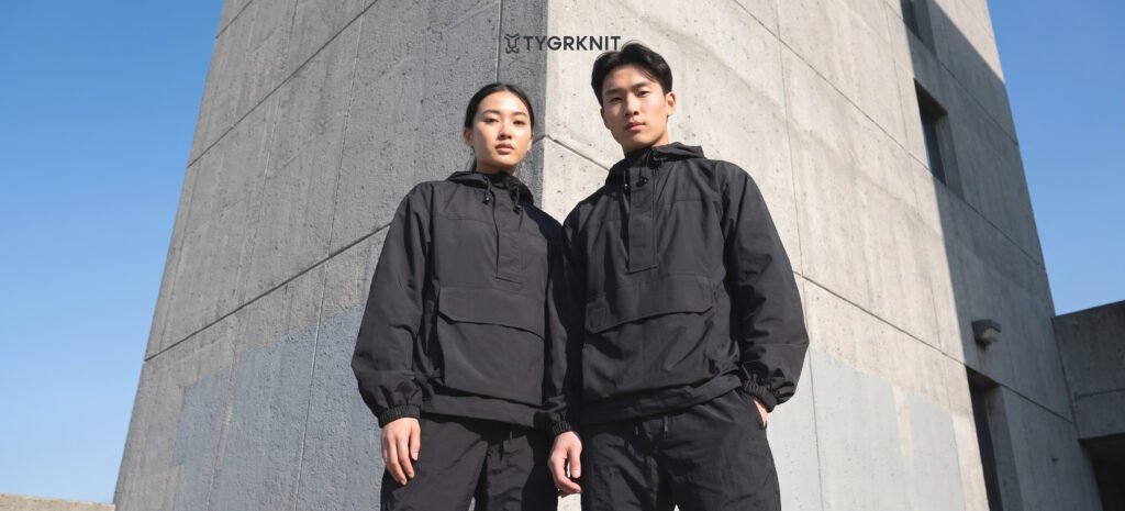 Rekomendasi bahan jaket windbreaker - TYGRKNIT