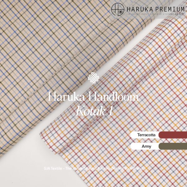 Haruka Handloom Kotak 1 SJA Textile