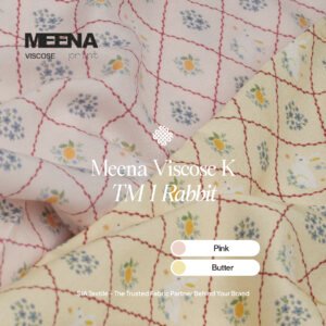 Kain Rayon Meena Viscose k TM 1 Rabbit- Toko Kain Bandung SJA Textile-100
