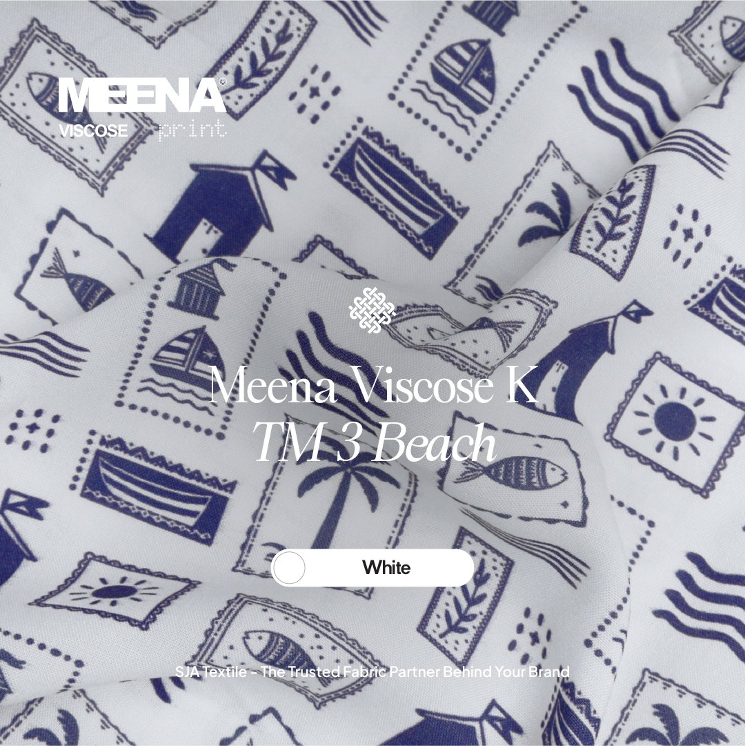 Meena Viscose K TM Beach SJA Textile