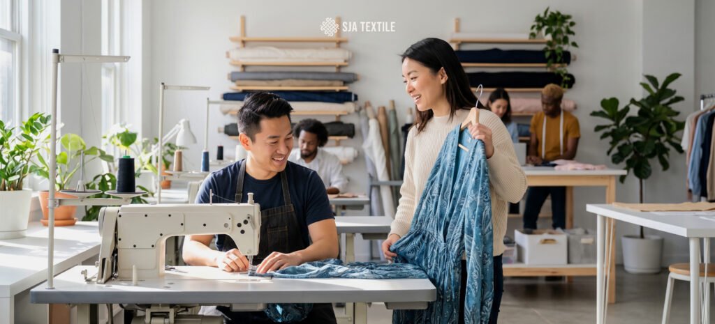 Persiapan brand sebelum lebaran bukan cuman kain cek daftarnya dari toko kain bandung sja textile