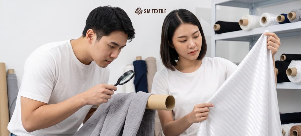cara cek kualitas kain pakai 5 tes simpel dari toko kain bandung sja textile