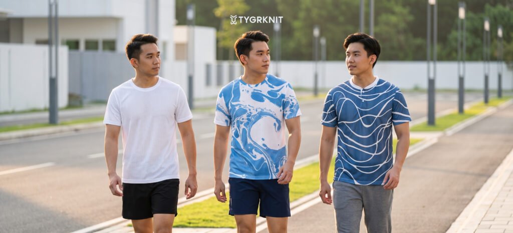 Inspirasi model baju olahraga dari bahan veloskin
