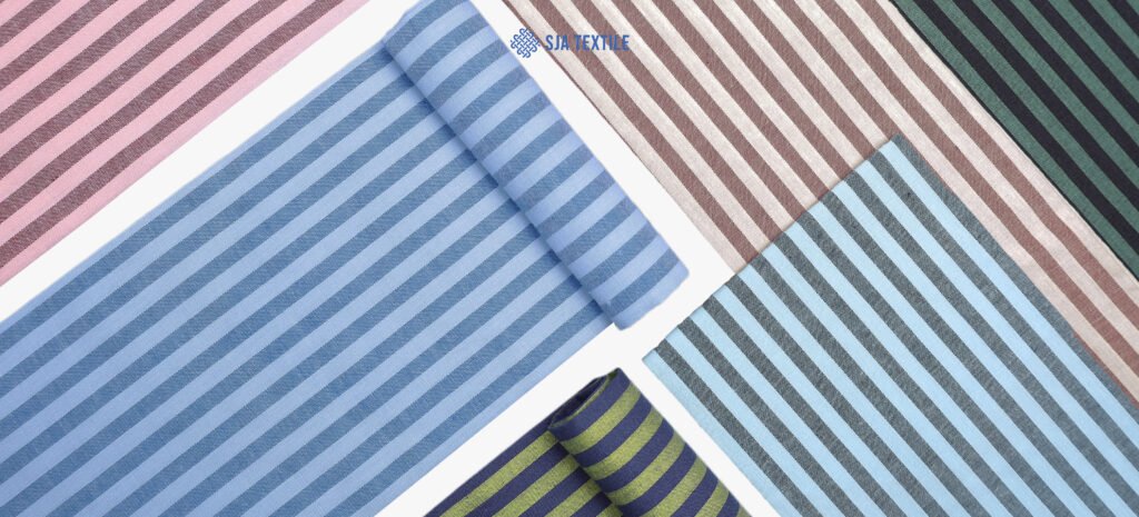 launching kain motif salur katun haruka jade series dari toko kain bandung sja textie