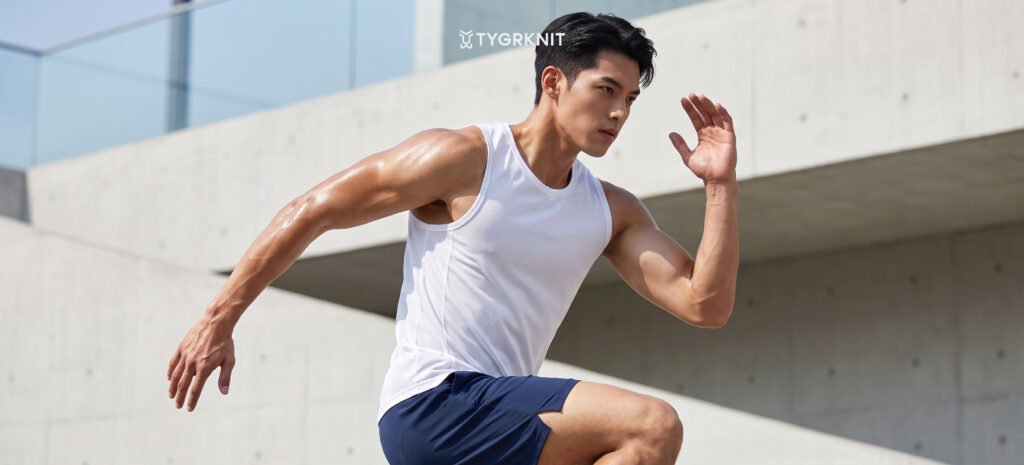 Rekomendasi Bahan Sleeveless Tank Top untuk Gym dan Activewear Brand