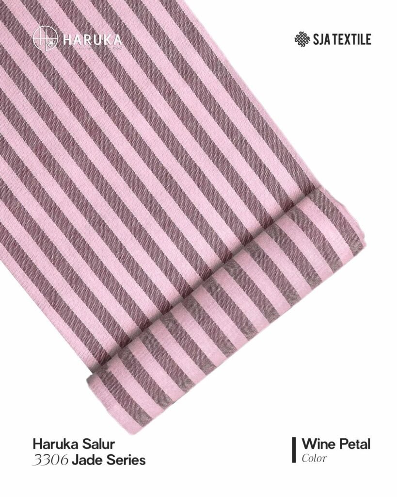 katun haruka jade series warna wine petal