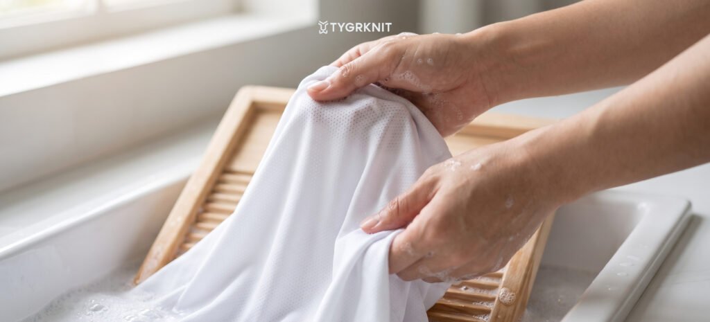 Tips mencuci bahan jersey puma - TYGRKNIT